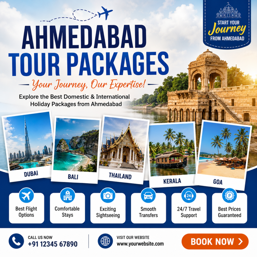 Ahmedabad Tour Packages & Holiday Packages